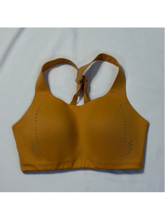 Lululemon Other - Lululemon Air Support Sports Bra Women’s 36DDD Running Yellow Orange Racerback